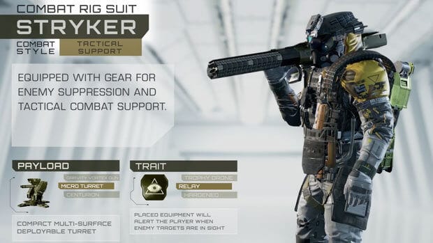 call of duty infinite warfare siniflar karakterler