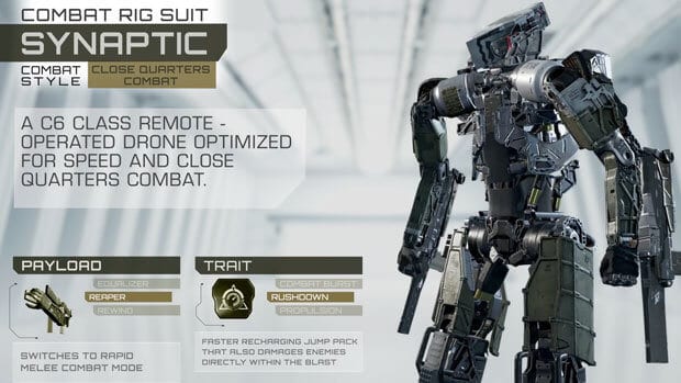 call of duty infinite warfare siniflar karakterler