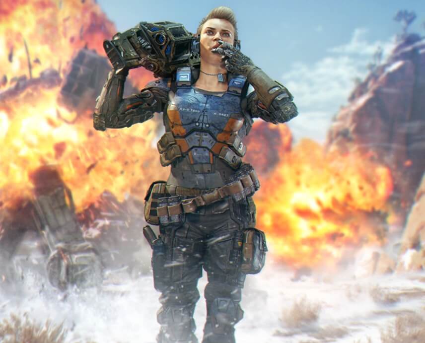 call of duty black ops 3 multiplayer karakterleri