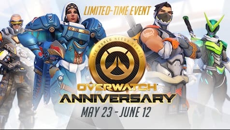 overwatch anniversary yil donumu etkinligi